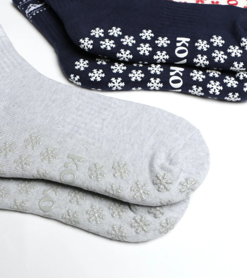 Fair Isle - Grip Socks - Image 4