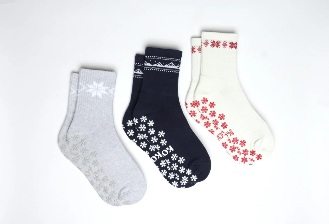 Fair Isle - Grip Socks - Image 5