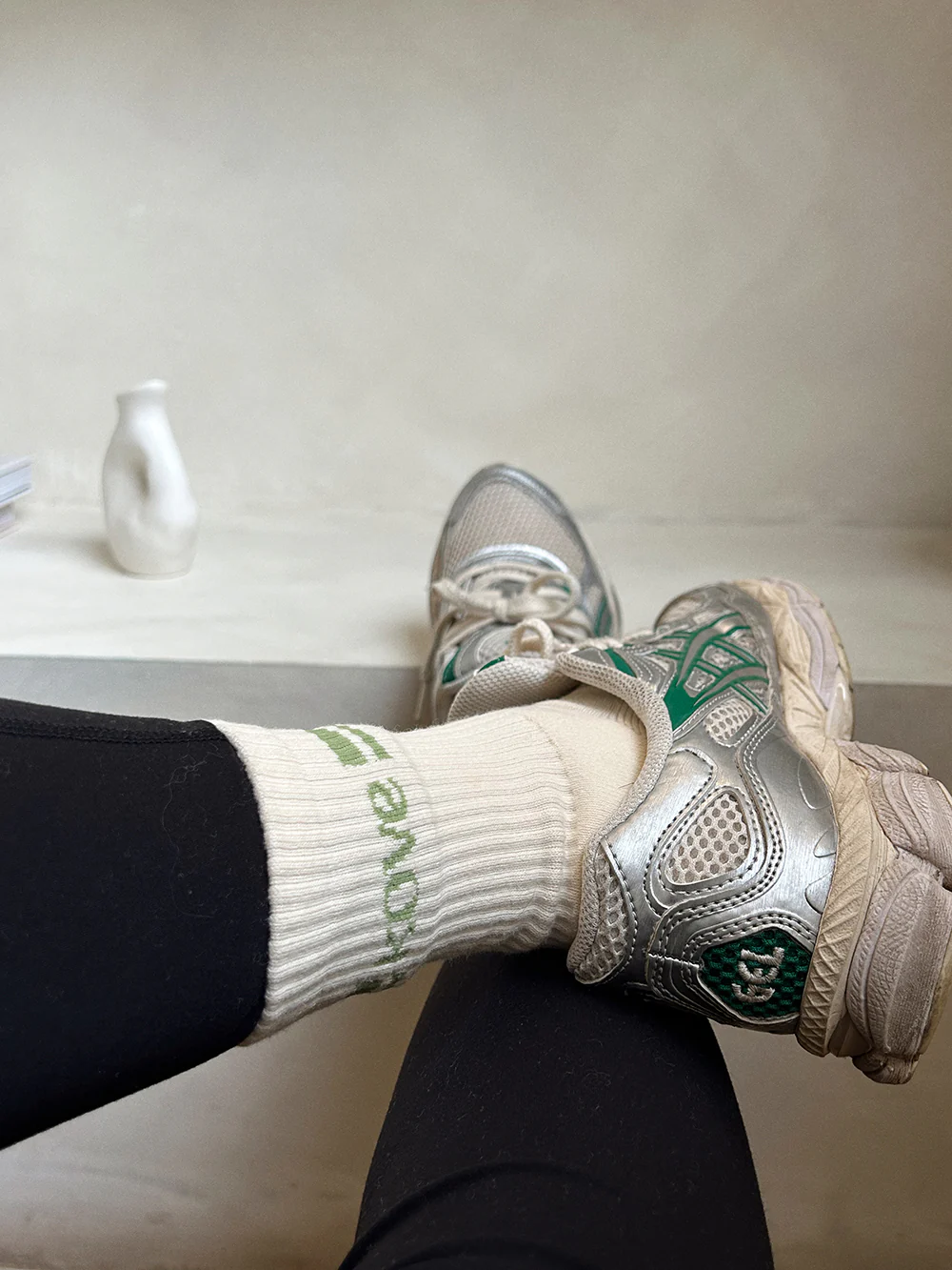 Matcha - Vintage Grip Socks - Image 3